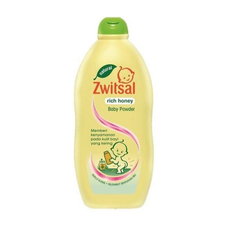 Zwitsal Baby Powder Natural Rich Honey dan Clasic 300gr