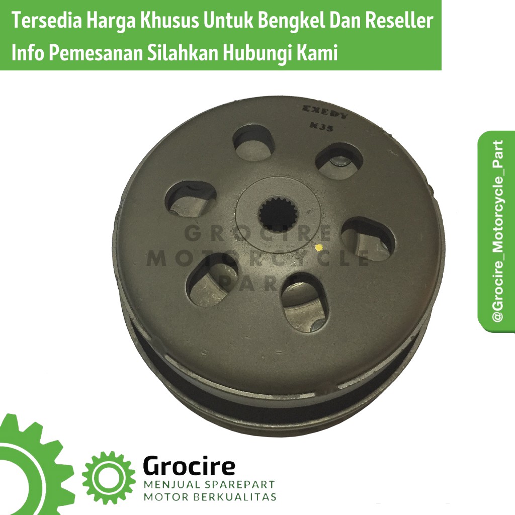 pully vario150 PULLY SET VARIO 150 (PULLY+MANGKOK+KANVAS GANDA) [Grocire Motor]
