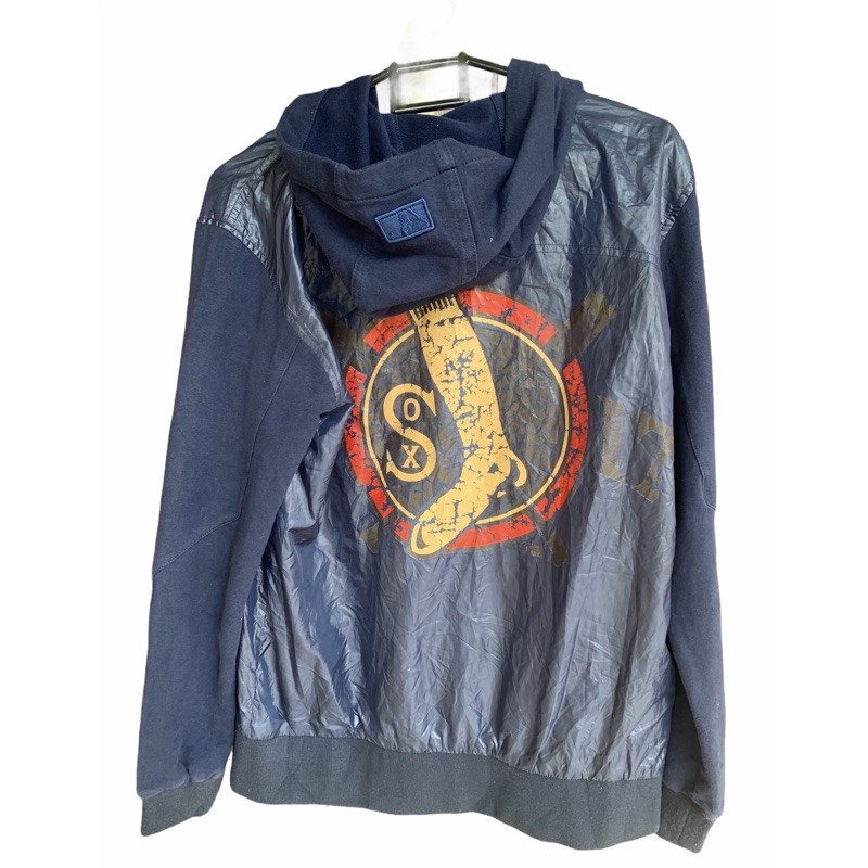 zip hoodie MLB new york white sox original