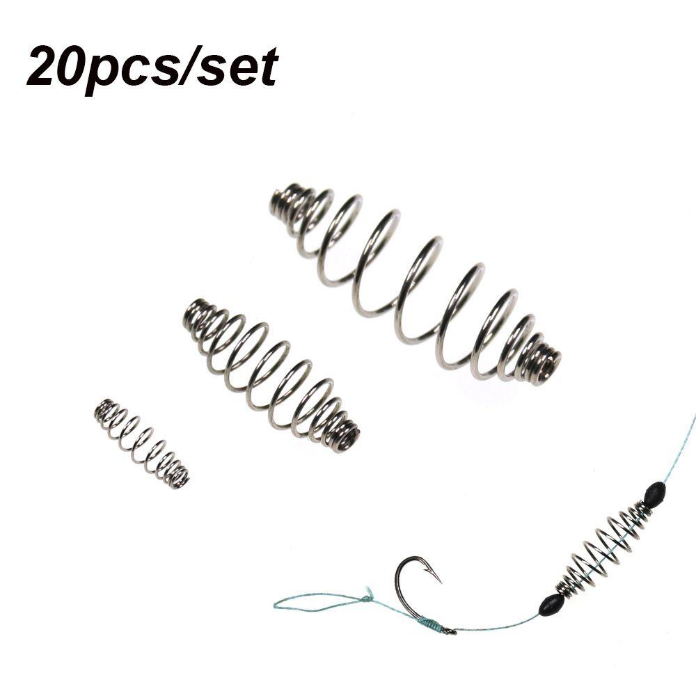 Chookyy 20pcs Memancing Musim Semi Feeder Cage Gaya Baru Olive Explosion S M L Carp Fishing Tackle