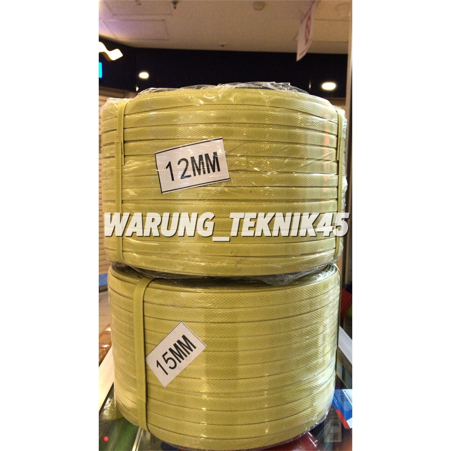 Plastik Strapping Straping Band 15mm 15 mm berat 7 kg