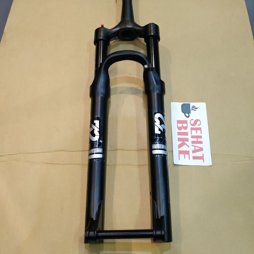 Fork Sepeda VOL 27.5 Air Lock Travel 120 TA Tappered Black