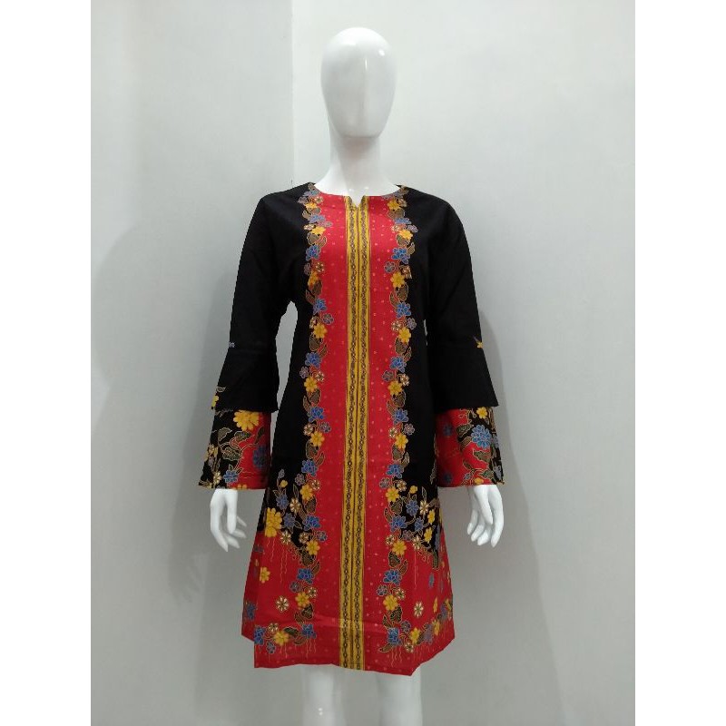 tunik batik shafa tunik jumbo - tunik batik -atasan batik