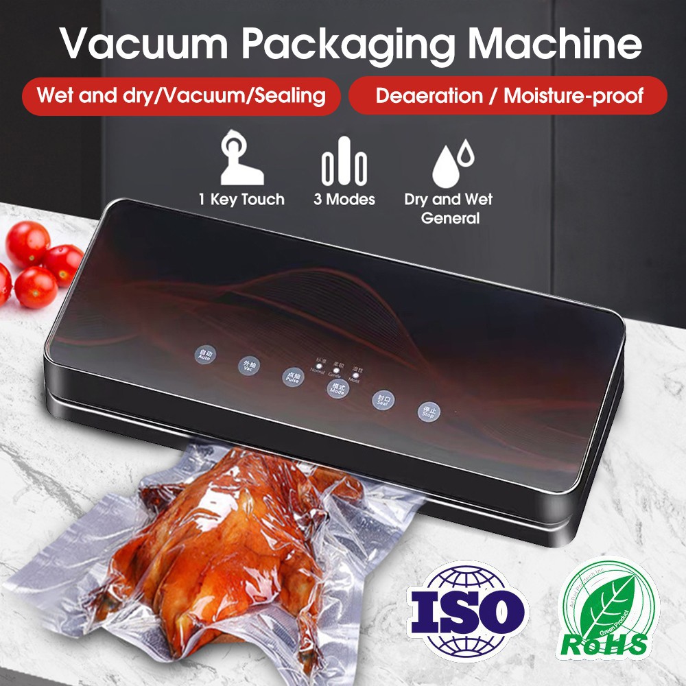 Vacuum Sealer Food Vacuum Sealer Makanan Portabel With 10pcs Bags Free