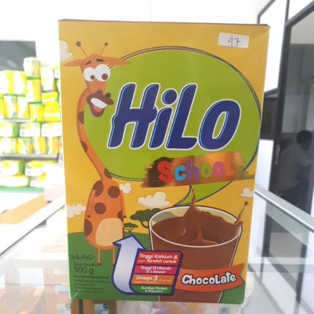 

Susu Hi Lo School 500gr coklat