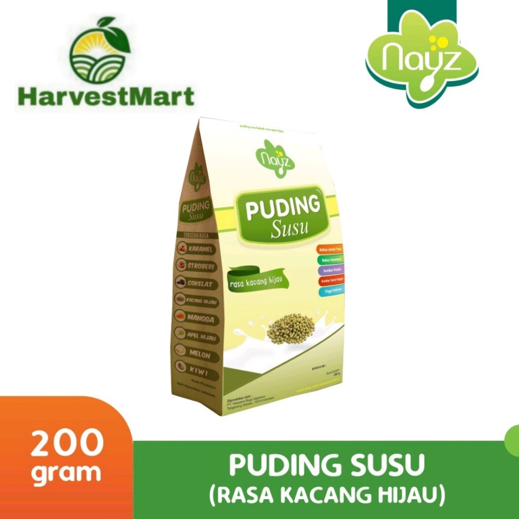 NAYZ PUDING SUSU 200gr ALL VARIAN//HAARVESTMART