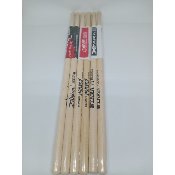 Stik Drum / Stick Drum Maple Tama / Sonor / Zildjian