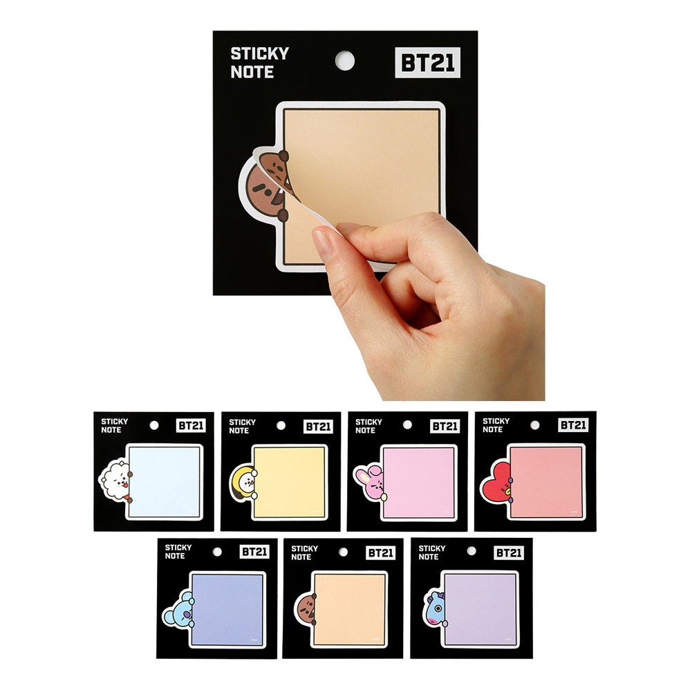 

BT21 Sticky Note BTS - Square Type