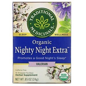 

Traditional Medicinals Organic Nighty Night Extra Tea Valerian