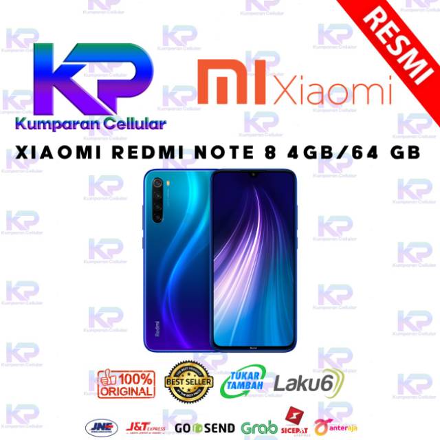XIAOMI NOTE 8 4GB 64GB GARANSI RESMI