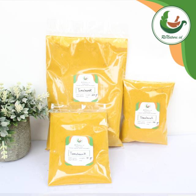 

Temulawak Bubuk Murni / Temulawak alami / Renatureid Herbal Rena