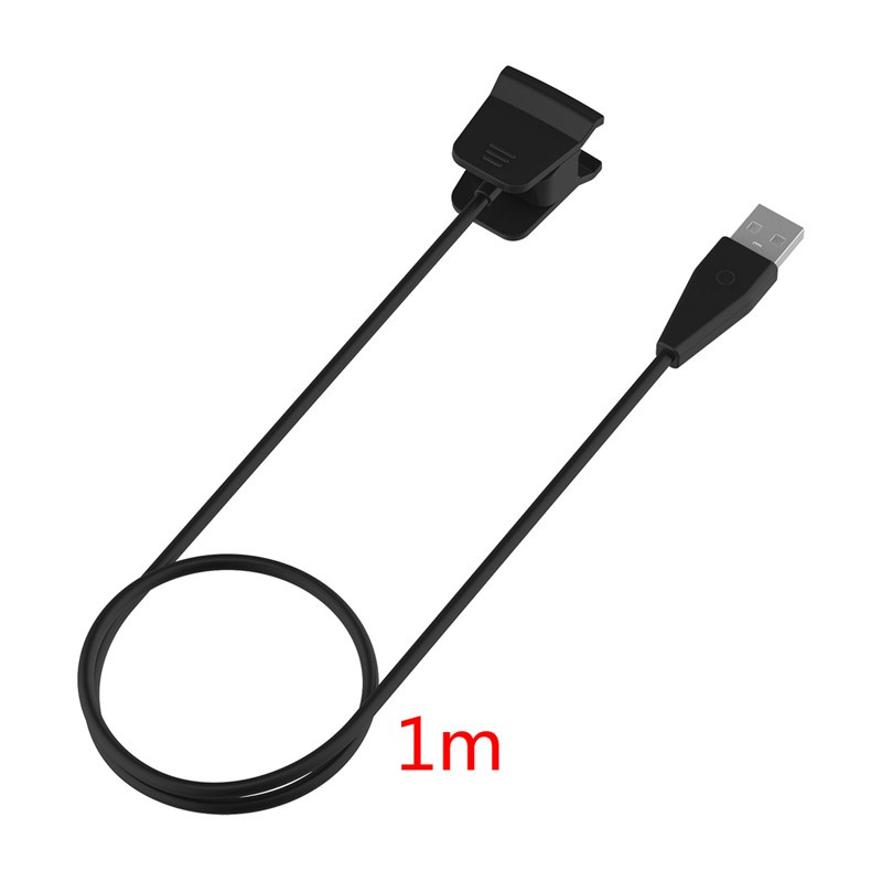 Cre Kabel Charger Usb Pengganti Dengan Tombol Reset Panjang 1m Untuk Fitbit Alta Hr