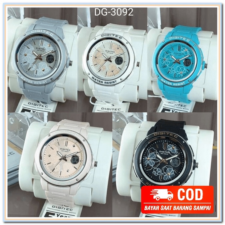 Cod Jam Tangan Wanita Model Harajuku Digital / Jam Tangan Cewek H GC282 [ Original ] Jam Tangan Wa