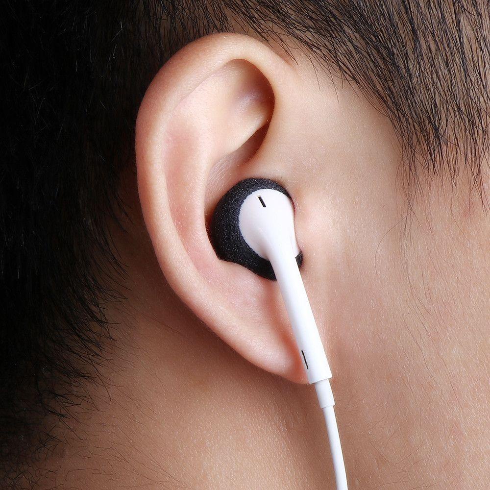 Top Earphone Tips Cover Nyaman Sekali Pakai Busa Lembut Anti Slip