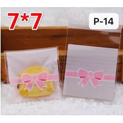 

bungkus kue cake permen kado COOKIES BAG / PLASTIK COOKIES 7x10 P-19