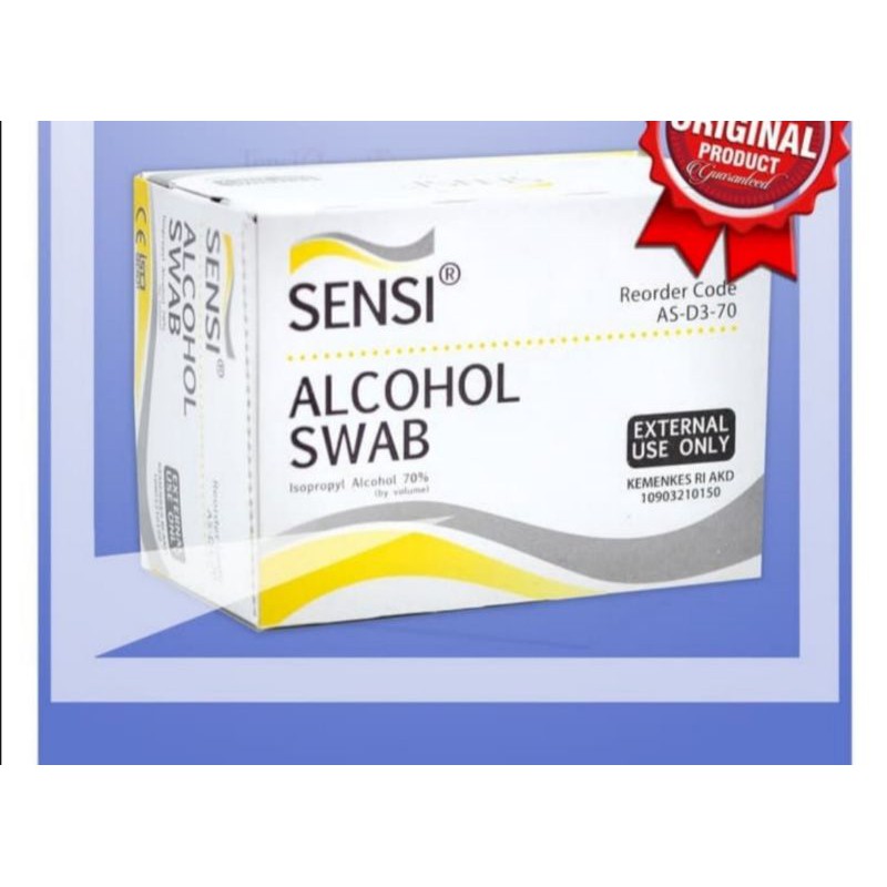 Sensi swabs tissu
