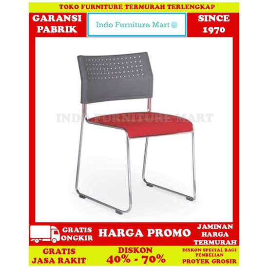 FreOkir Kursi Tamu Minimalis Kantor Rapat Hadap Meeting Chitose Lotus