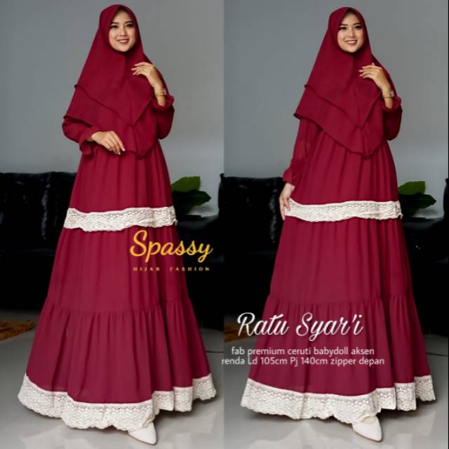 Ratu Gamis Syari Ori By Spassy