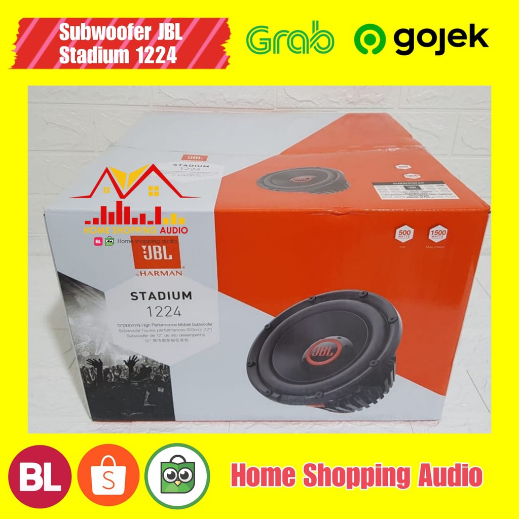 Subwoofer Pasif Mobil JBL Stadium 1224 Ukuran 12 Inch Original Subwoofer JBL 12 Inch