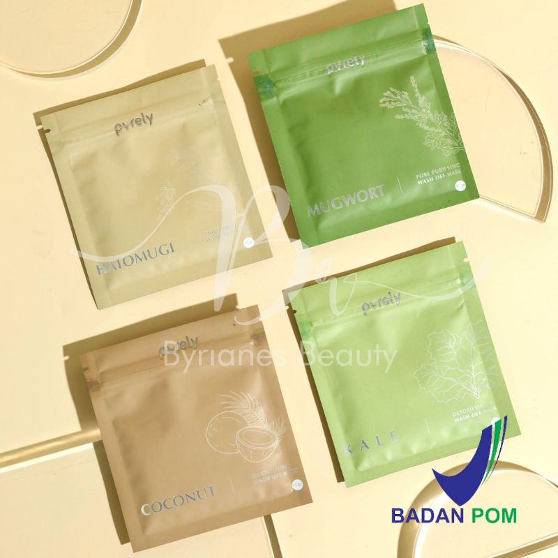 MASKER ORGANIK PVRELY BPOM | MUGWORT SYASY