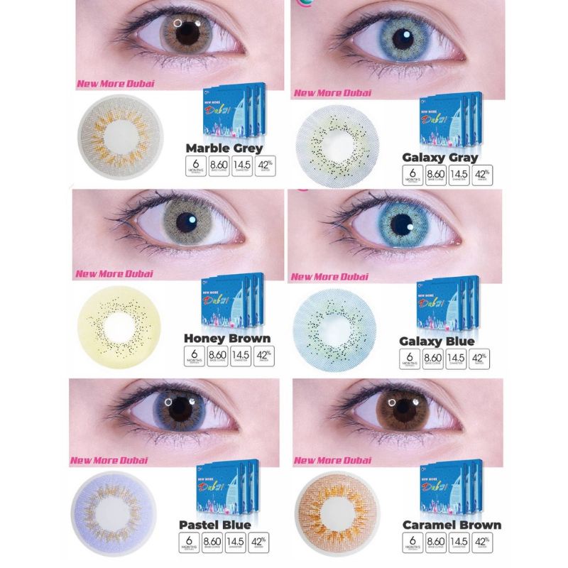 Softlens New More Dubai NORMAL/MINES murah