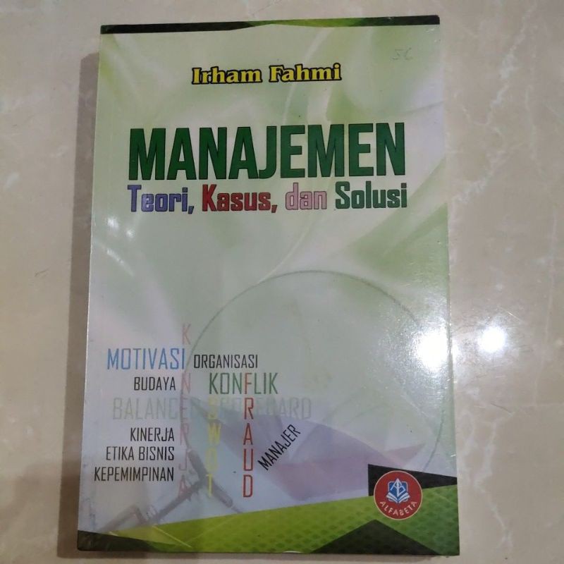 

Manajemen teori kasus dan solusi...buku original