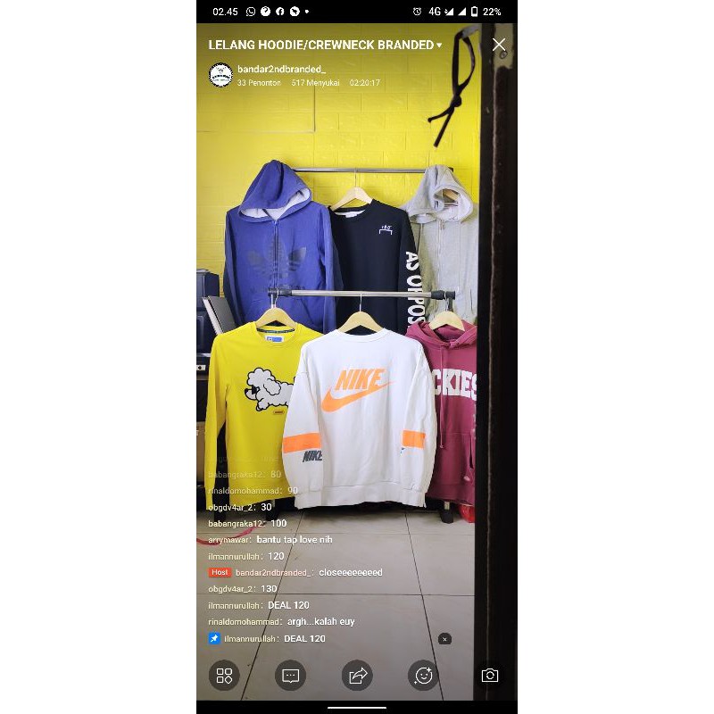 Crewneck NIKE SWOOSH