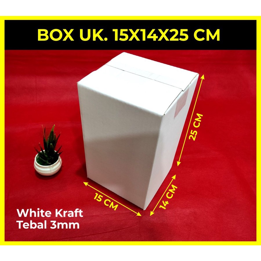 

Kardus Box Karton Packing UK 15X14X25 CM shipping box