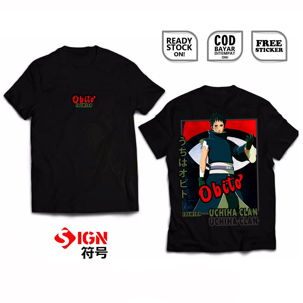 KAOS OBITO UCHIHA CLAN NARUTO ANIME MANGA TOBI AKATSUKI SHARINGAN DEIDARA KAKASHI MADARA ZETSU SIGN