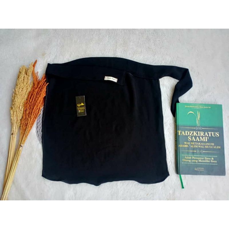 CADAR BANDANA/CADAR BANDANA MURAH/NIQAB BANDANA JETBLACK