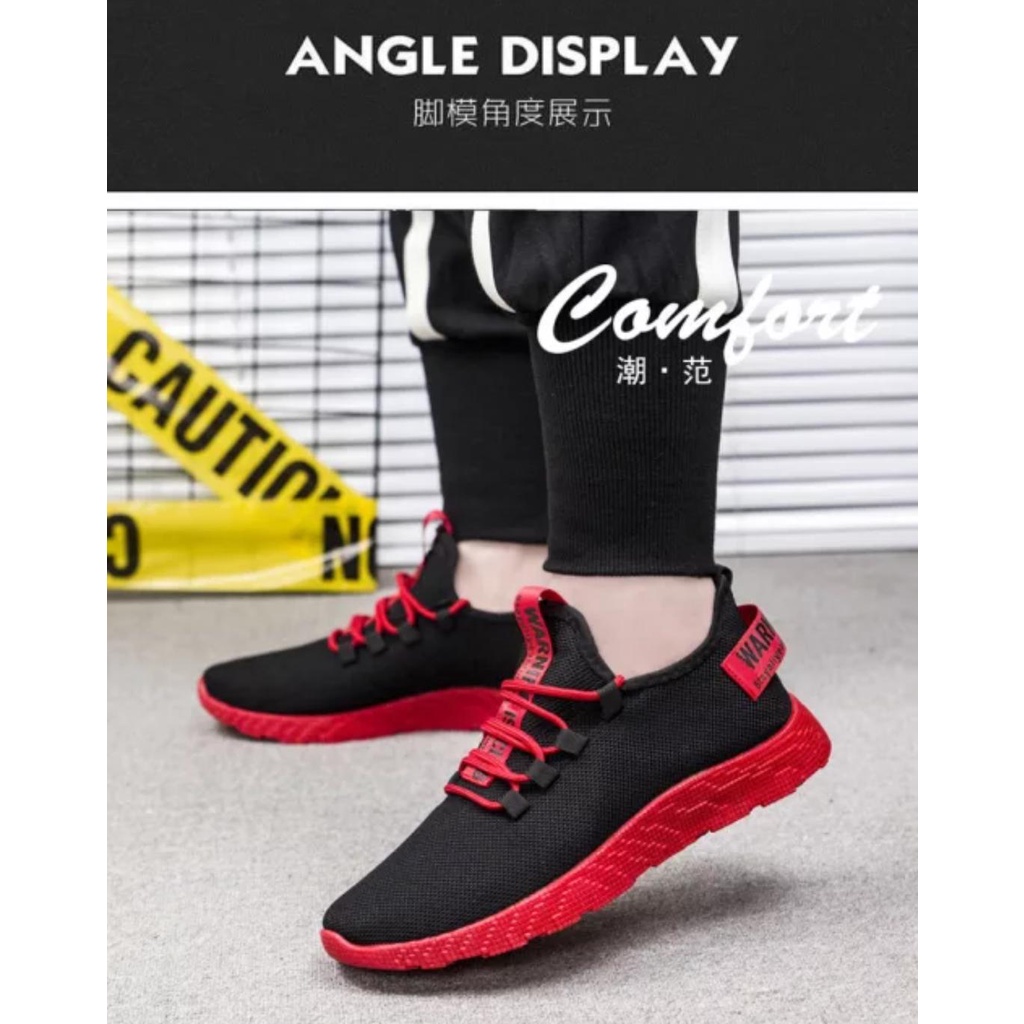 Sepatu Sneakers Casual Pria Buat Olahraga Fashion Spatu Sneaker Sport Shoes Men GS43