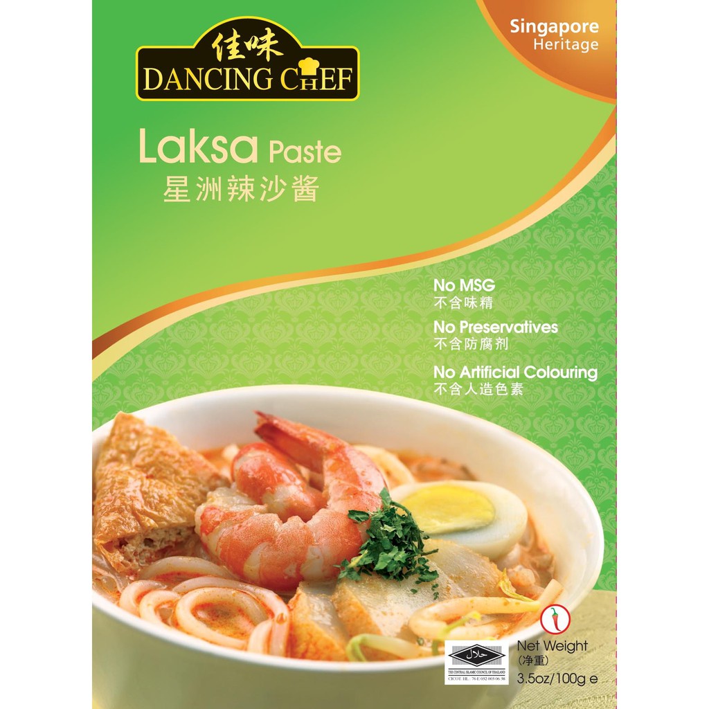 Dancing Chef Singapore Laksa Paste 100 gr