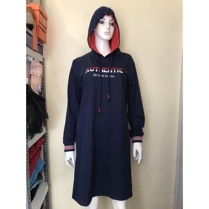 LONG SWEATER HOODIE TUNIK NEVADA