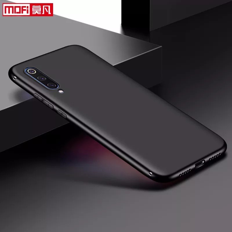 CASE XIAOMI MI9 MI 9 SLIM MATTE CASE SOFT TOUCH BLACK DOFF