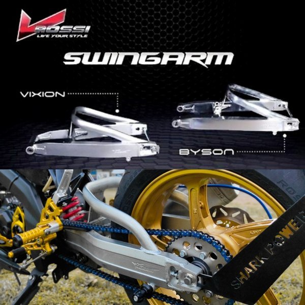 Readyy Arm alumunium Vixion r15 r15vva r15v3 cbr cb150 bpro nui xabre mt15 gsx gsx150 vrossi bpro