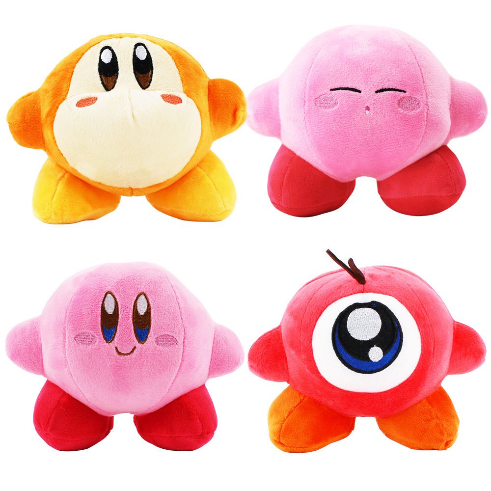 14cm Mainan Kirby Adventure Plush Soft Doll Mini Stuffed Animals Toys Child Gift Home Decoration Boneka