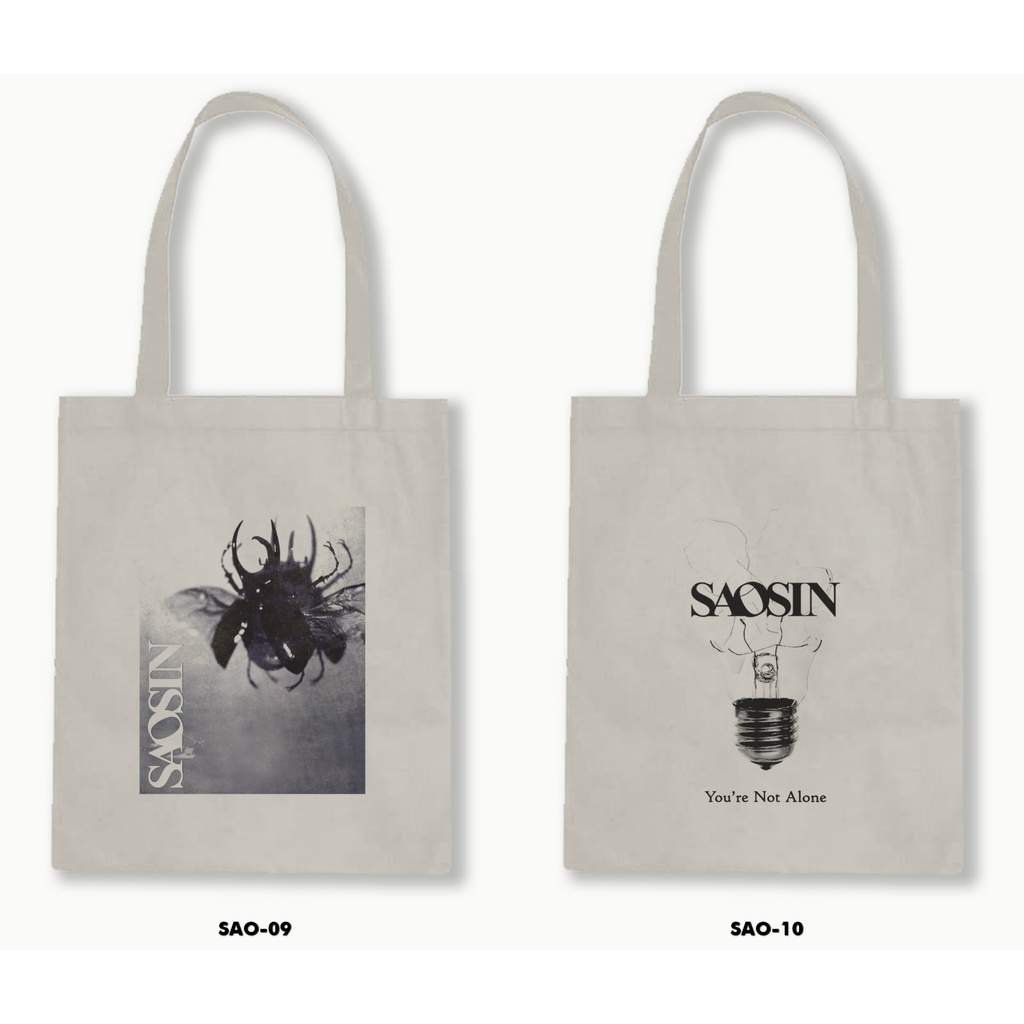 TOTE BAG BLACU - SAOSIN