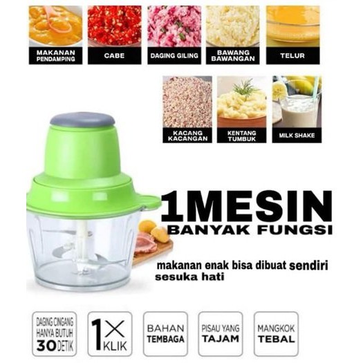 Meat Grinder Alat Mesin Penggiling Daging Sayuran Meat Mincer Chopper Blender / Blender capsule