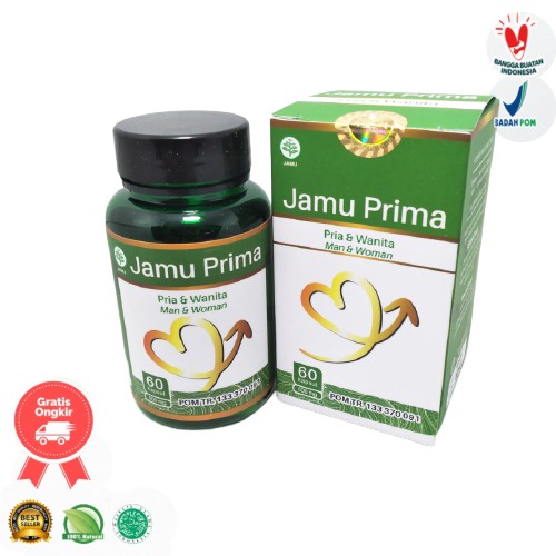 Kapsul Jamu Prima Menambah Stamina Pria Dan Wanita