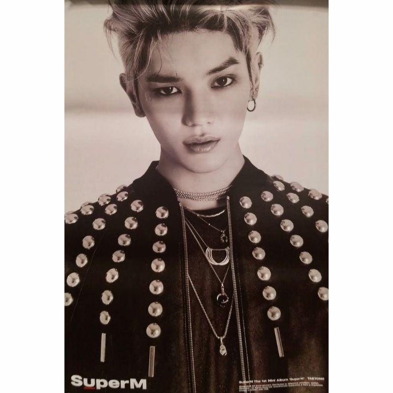 Rolled Poster Official Taeyong SuperM the 1st Mini Album [JOPPING] Nct 127