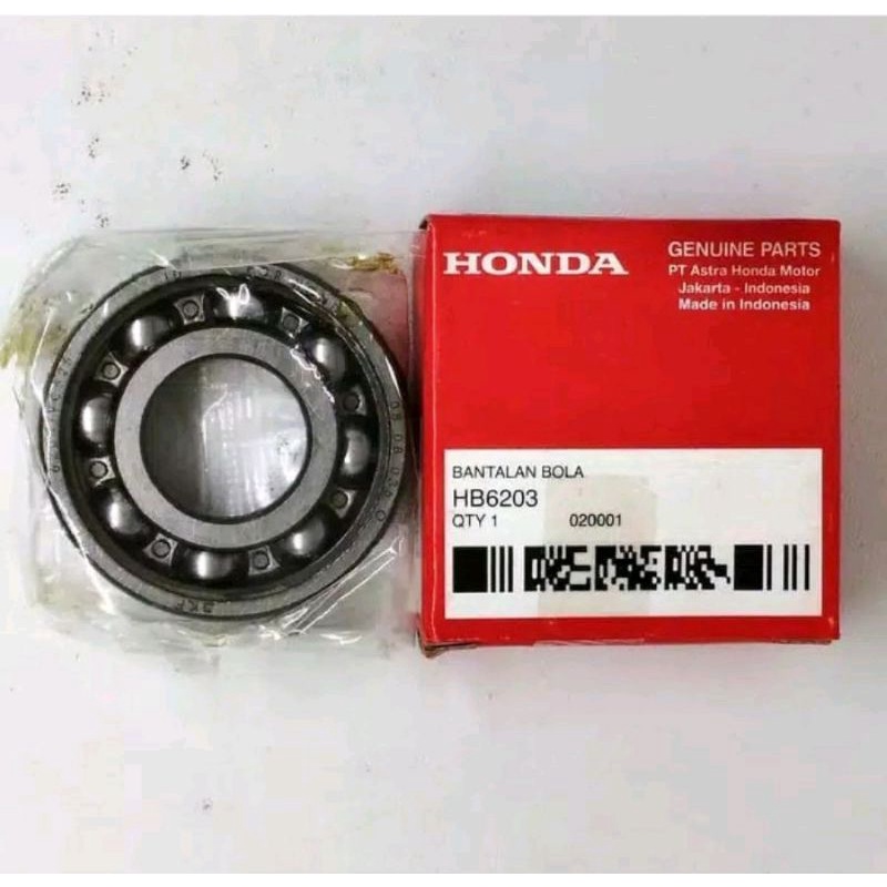 Bearing 6203 Bantalan bola roda depan kotak