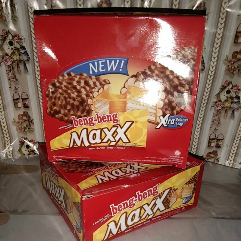 

beng-beng Maxx harga 1 box isi 12 pics@32gram