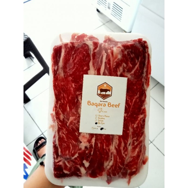 

baqara beef slice 500g