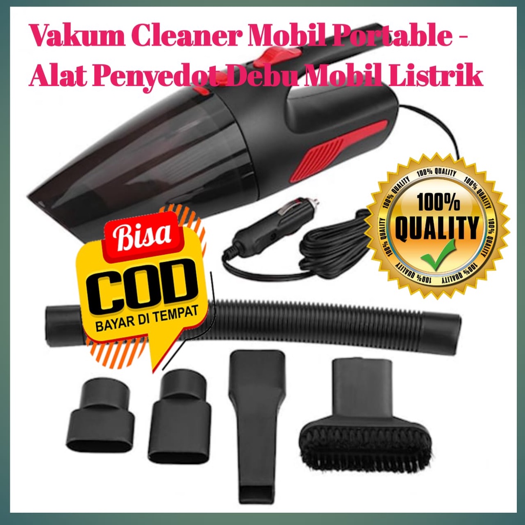 Penyedot Debu Mobil Vakum Cleaner Perawatan Interior Portable Alat Penyedot Debu Mobil Listrik