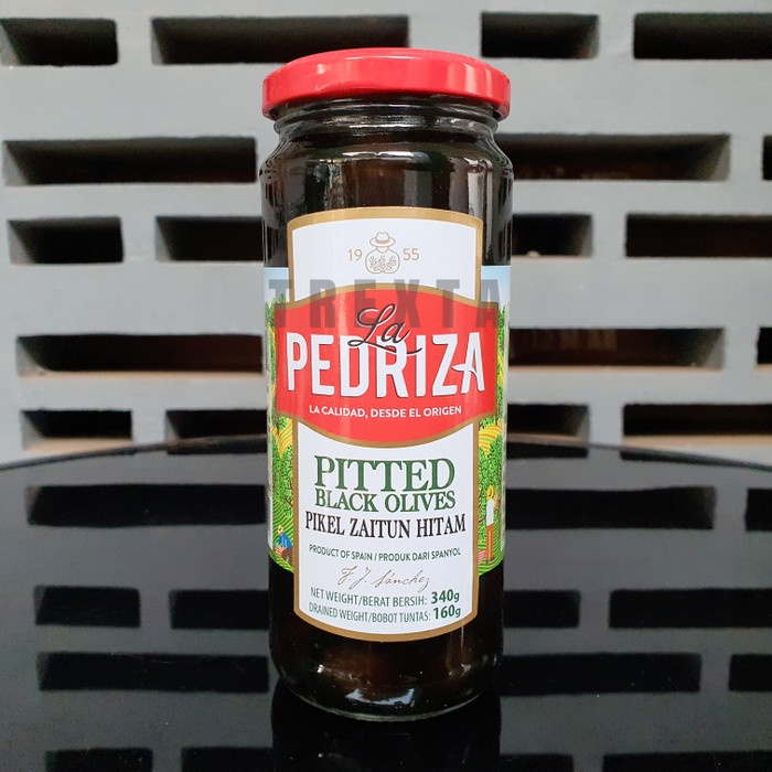 

Kalengbuah- Zaitun Hitam / Pitted Black Olives La Pedriza 340 Gram -Buah-Kaleng.