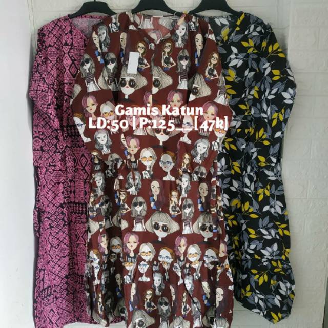 Gamis Katun Wanita Murah Fashion Muslim