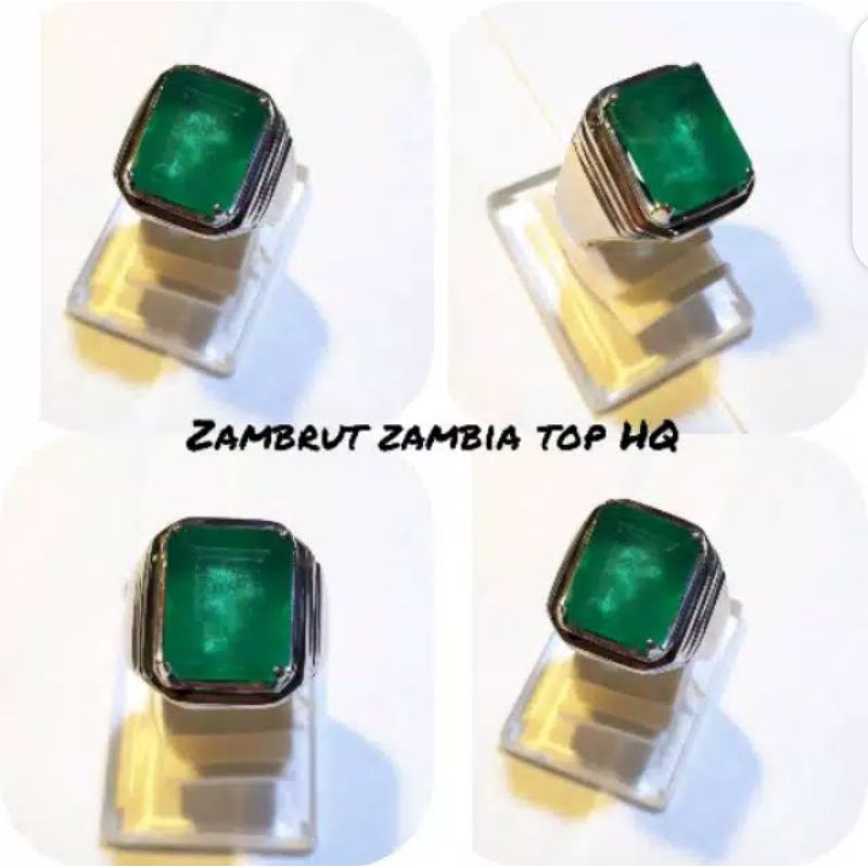 NATURAL BATU CINCIN ZAMRUD ZAMBIA