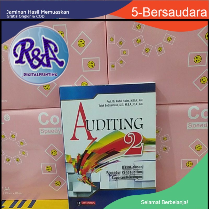 Jual AUDITING 2( Dasar - dasar prosedur pengauditan laporan keuangan