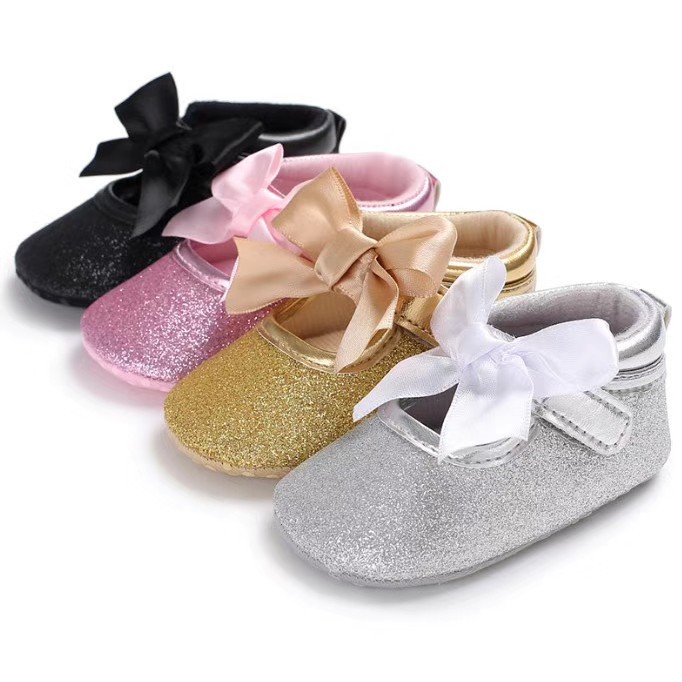 LittleAaron C431 RIBBON BLINK Sepatu prewalker bayi dan anak perempuan newborn 3-18 bulan Sport Termurah Sendal Bayi Anak Cewek Cowok