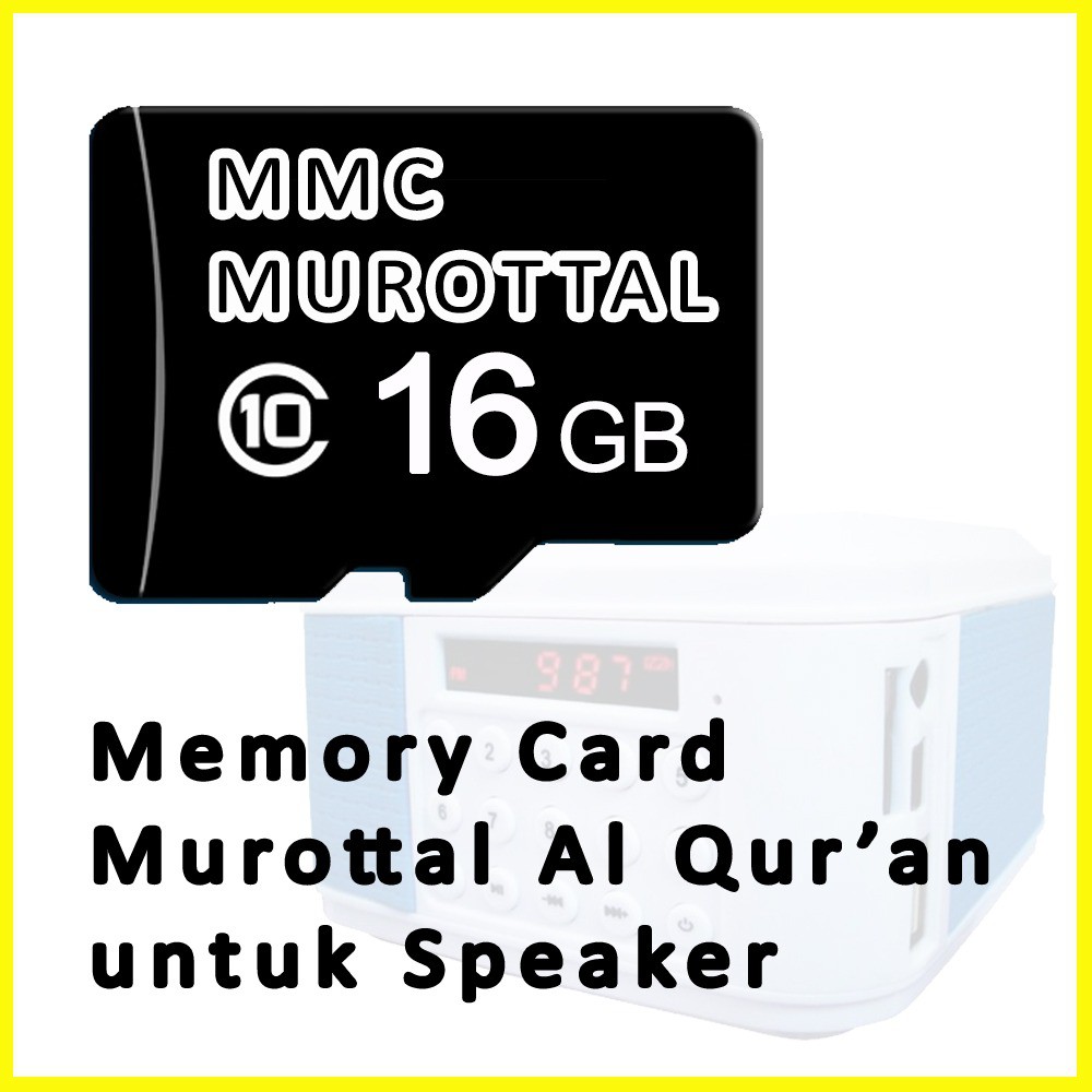 Memory Card Murottal Al-Quran 50 Qori